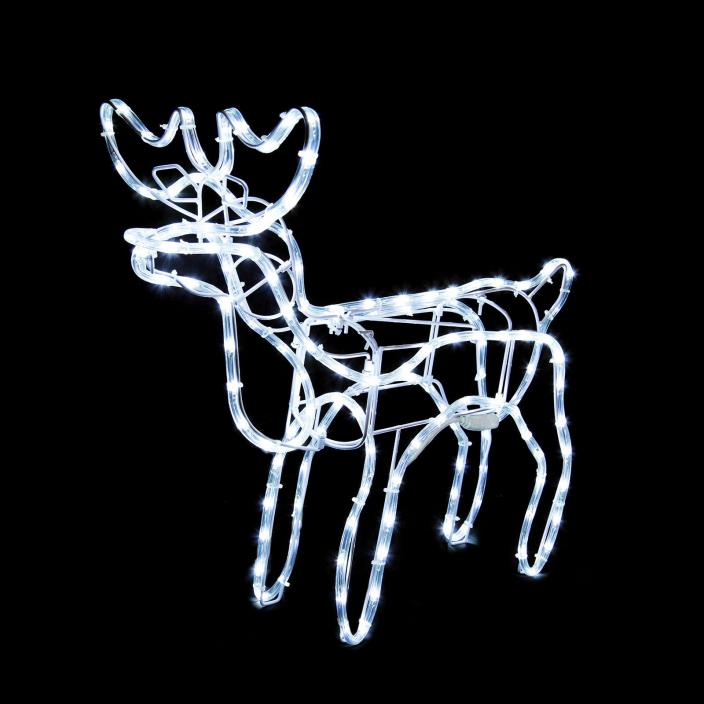 Mini LED Reindeer Lighted Christmas Decoration Yard Art