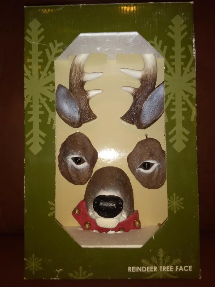 Kirkland's Ceramic Outdoor Reindeer Tree Face