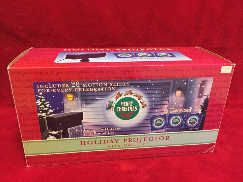 2002 Mr. Christmas Year-Round Outdoor Holiday Lighting Projector- Motion*VINTAGE