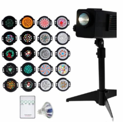 Mr. Christmas Lightshow Projector with Motion and 20 Discs Open Box item