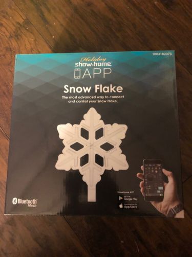 Holiday ShowHome Show Home App LED Snowflake Multi-Function Color-Changing
