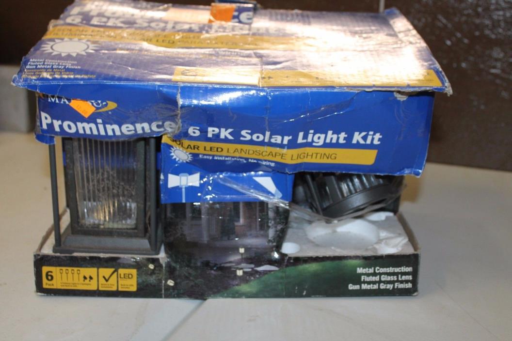 Malibu Prominence LED Solar Pathway & Accent Light Kit (missing parts)