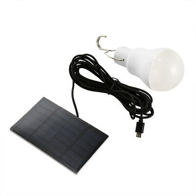 Solar LED Bulb Light White-1 Portable 15W 130lm
