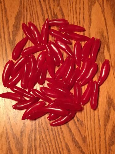 Lot of 45 Red Chili Pepper String Covers for String Lights **PRE-OWNED**