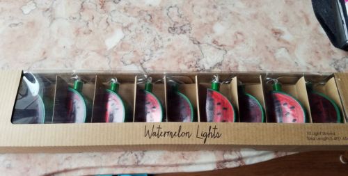 New In The Box Watermelon String Lights 10 strand