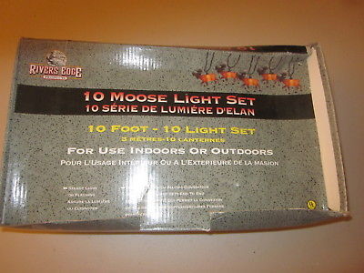 Rivers Edge 10 Moose Light Set 10ft 10 Light Set