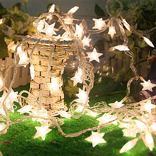40 LED Star Fairy String Light Christmas Decoration LED Light Wedding Party 4M*