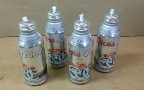 Coors LIGHTS Tiki torches. Outdoor lighting Electric Daisy Carnival EDC set of 2