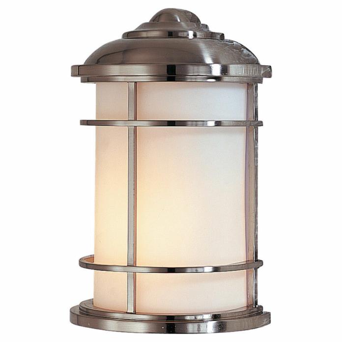 Feiss OL2203BS Lighthouse Outdoor Wall Light Brushed Steel