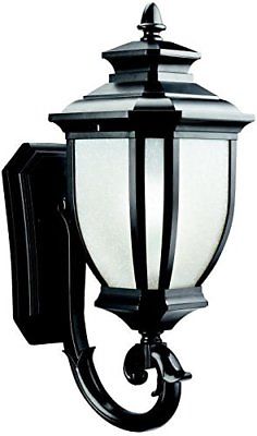 Kichler 9041BK Salisbury Outdoor Wall 1-Light, Black
