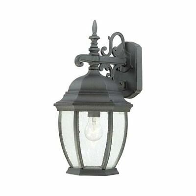 Thomas Lighting Covington Black 18-Inch Outdoor Wall Sconce - SL92297