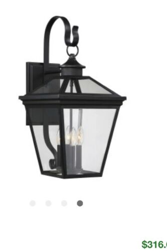 Savoy House Lighting 5-142-BK Ellijay 4 Light 25 inch Black Outdoor Wall Lantern