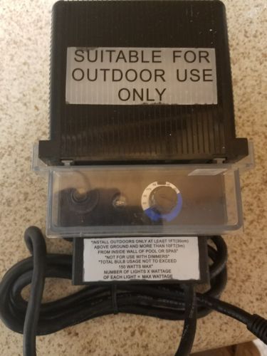 Malibu TDC Power 150W Transformer Low Voltage. Photo Eye Sensor. Free shipping
