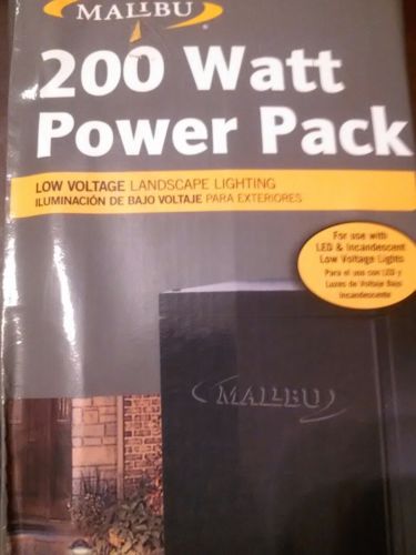 Malibu 200 Watt Low Voltage Power Pack ( For Parts Only)