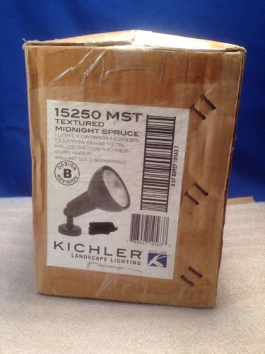 Brand New Kichler 15250 MST Textured Midnight Spruce Outdoor Light Path Walkway