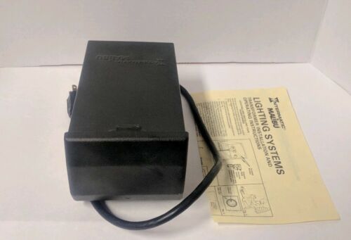 Malibu Intermatic Model LV341T Low Voltage 88W Lighting Transformer Timer