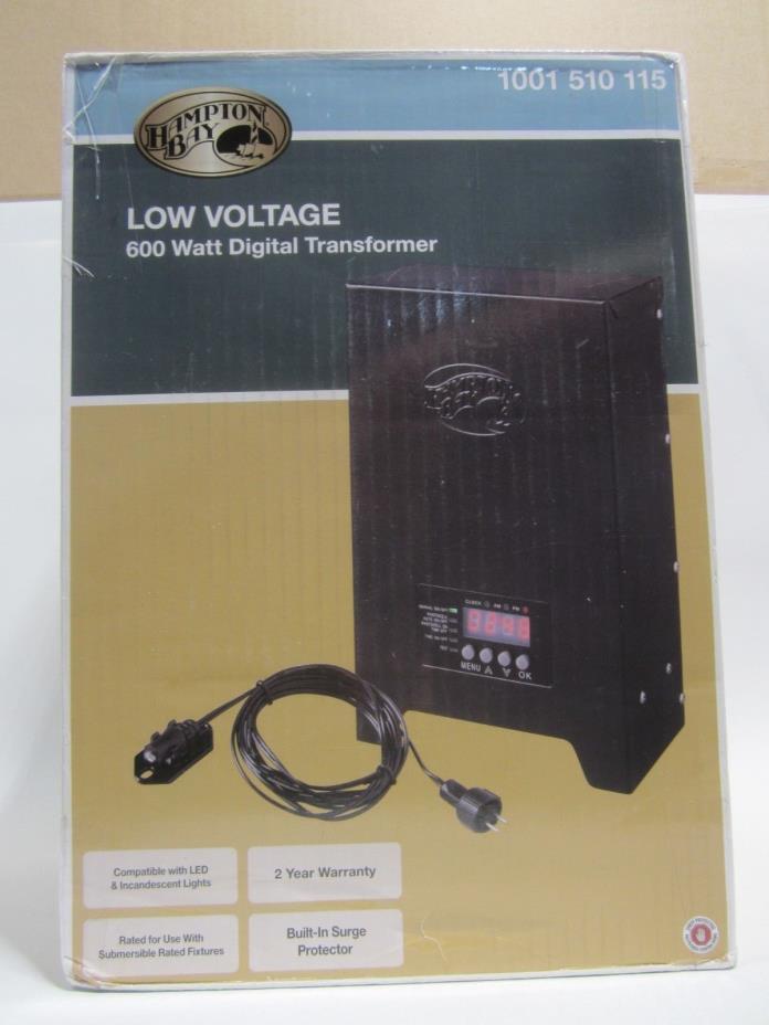 Hampton Bay Low-Voltage 600-Watt Landscape Transformer