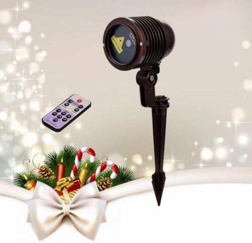 Outdoor RGB Landscape Laser Projector Light Christmas Spotlight Lamps bronze USA