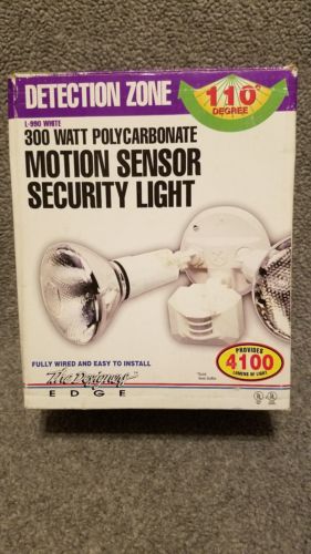 Motion Sensor Security Light L 990 300 Watt White Polycarbonate