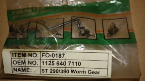 Worm Gear / Stihl 1125 640 7110 Forester