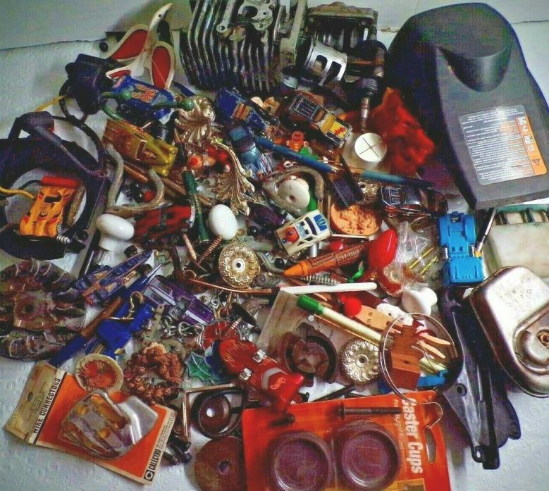 Huge Lot Metal Hanger Screws Polulan Chainsaw Parts HOT WHEELS VINTAGE 10+ LBS