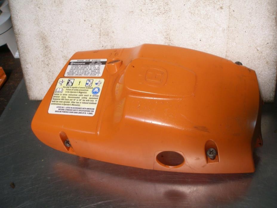 OEM  HUSQVARNA chainsaw CYLINDER TOP COVER  455 RANCHER 460   # 3c