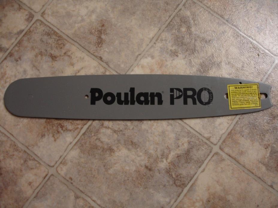 New Poulan Pro 16