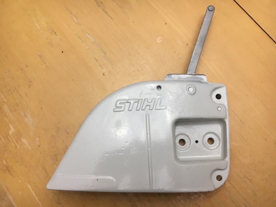 Stihl OEM 056 Sprocket Clutch Cover With Chain Brake 1115 640 1714 chainsaw 045