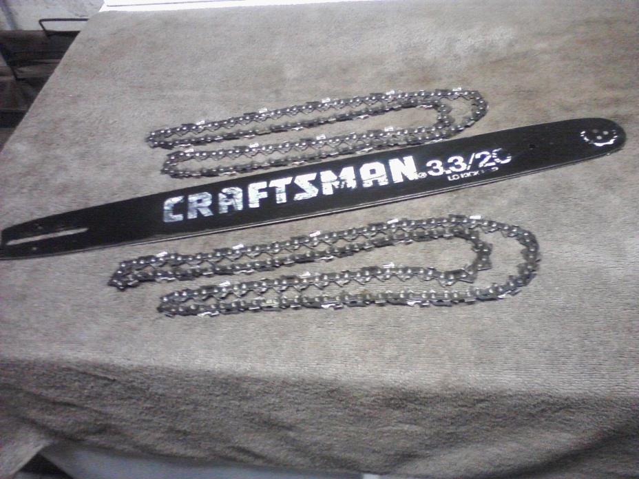 Craftsman 3.0 3.3 2.8 Chainsaw 20