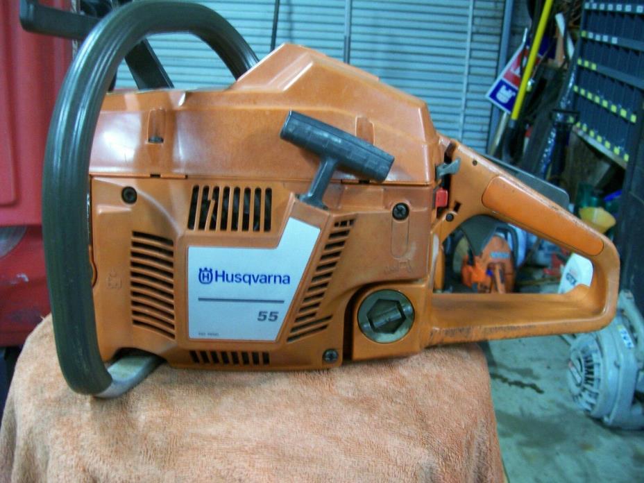 Husqvarna 55 Rancher chainsaw power head