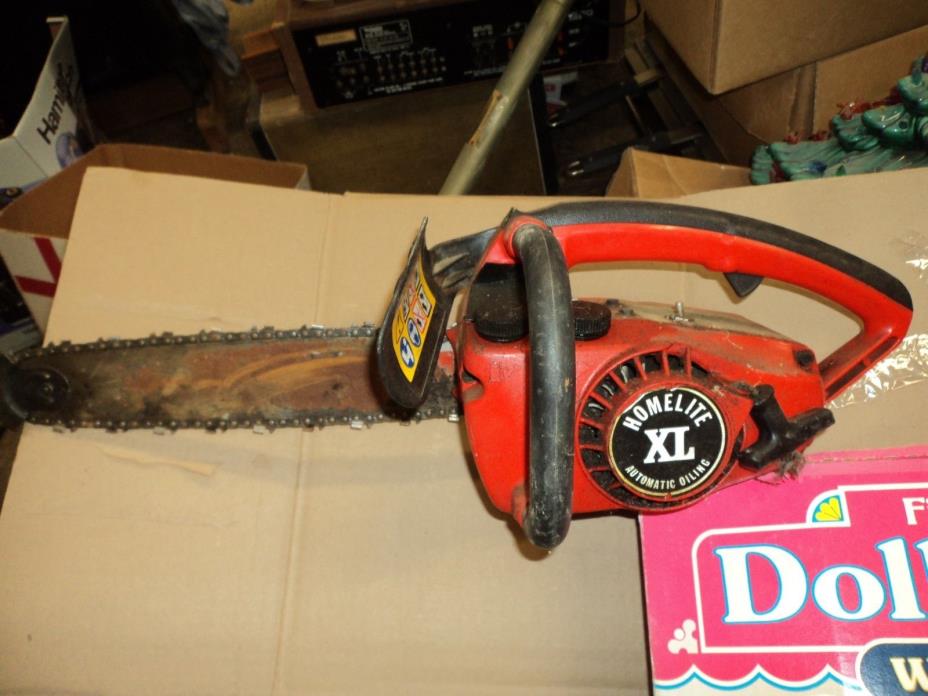 Homelite Vintage Chainsaws - For Sale Classifieds