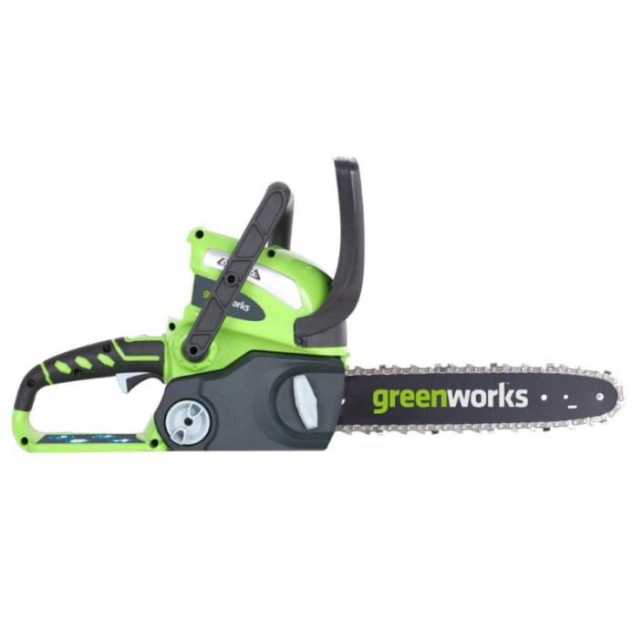 Greenworks 12-Inch 40V Cordless Chainsaw, Battery Not Included 20292