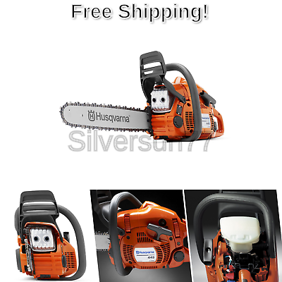 Husqvarna 445e II, 18 in. 50.2cc 2-Cycle Gas Chainsaw