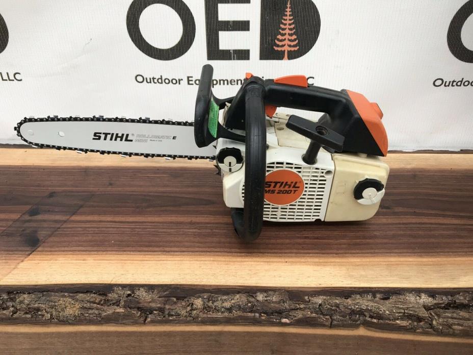 Stihl MS200t Top-Handle Arborist Chainsaw - 35CC -SOLID RUNNING 14