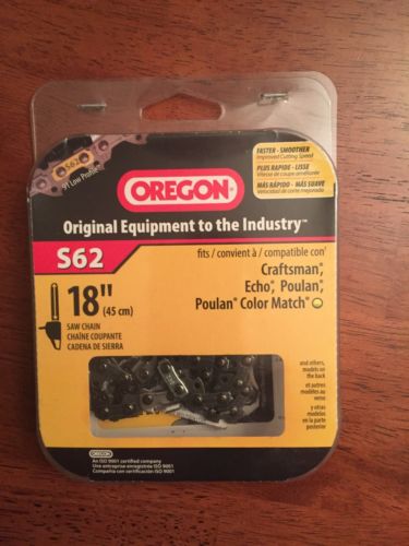 Oregon S 62 Chainsaw Chain 18 Inch