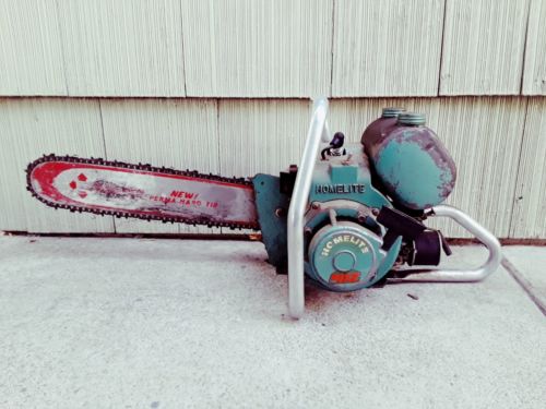 Original Vintage Homelite BUZ chainsaw, good compression, runs