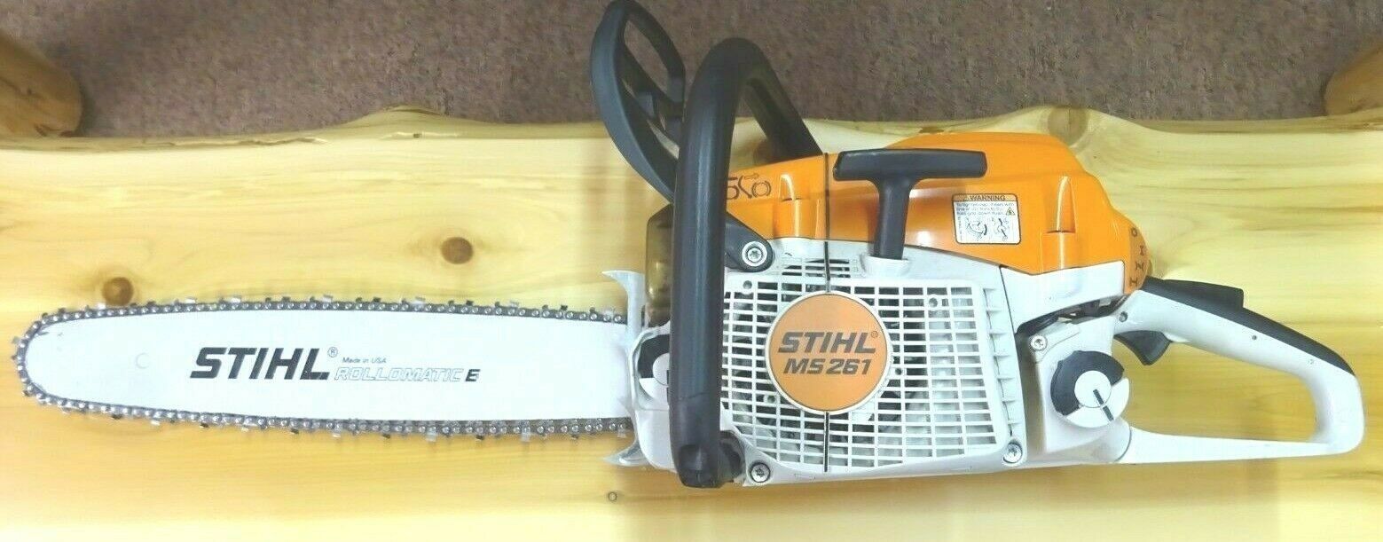 Stihl MS261 chainsaw with 16