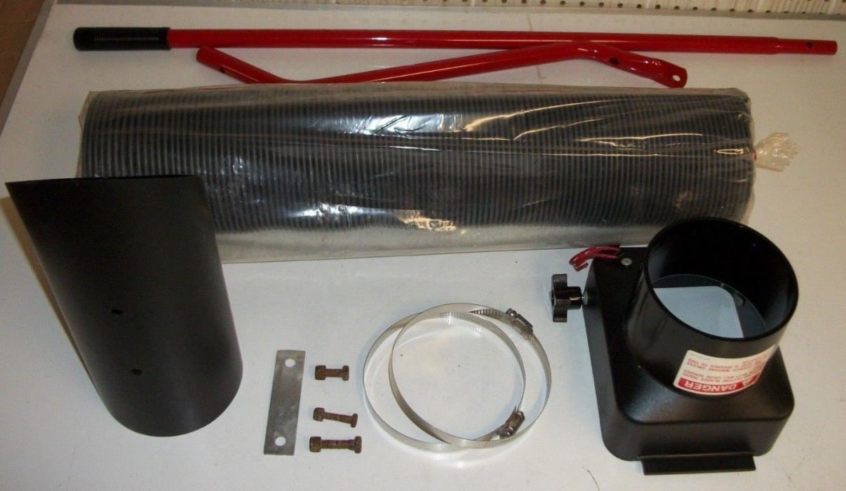 TROY BILT 47282 Chipper Vac 5hp Part FLEXIBLE VACUUM HOSE Kit 1901111 New