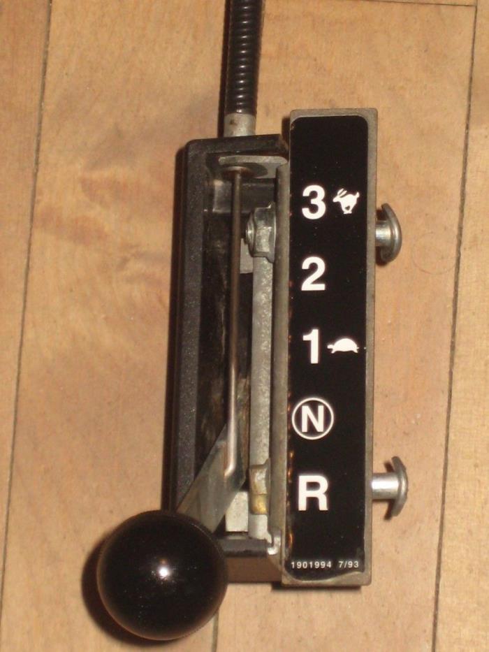 TROY BILT CHIPPER VAC GEAR SHIFT LEVER 3 SPEED - OFF 8HP MODEL