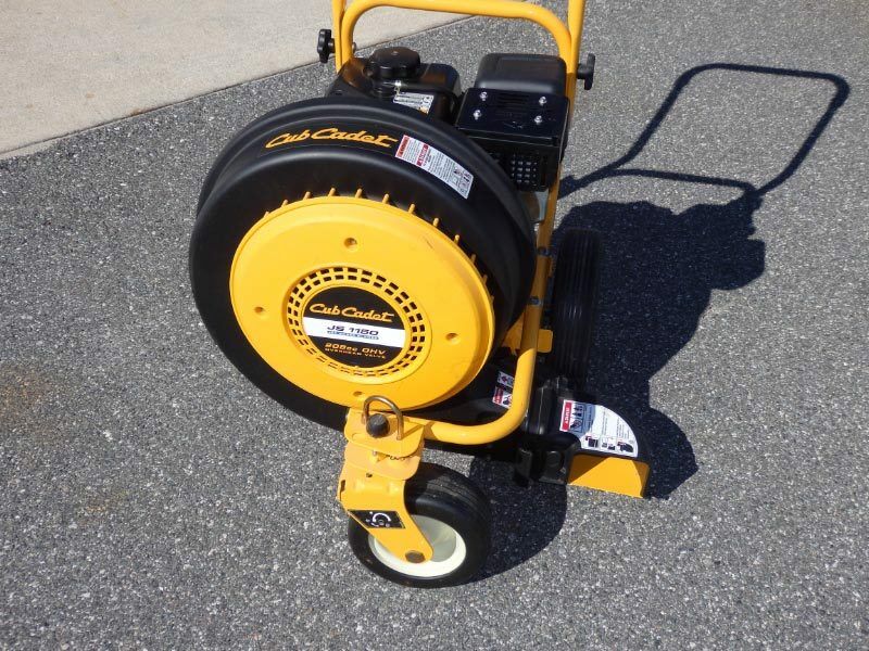 Leaf Blower / Parking Lot Cleaner  Gas Walk Behind  CUB CADET  JS1150 150 MPH