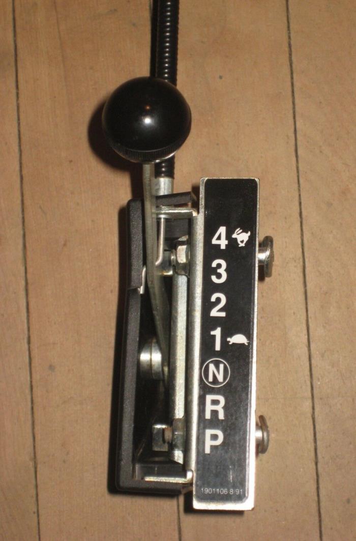 TROY BILT CHIPPER VAC GEAR SHIFT LEVER 4 SPEED - OFF 5HP MODEL