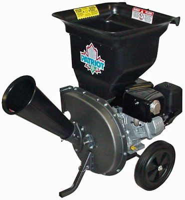 Patriot Products CSV-3100B 10 HP Briggs & Stratton Gas-Powered Wood Chipper/Leaf