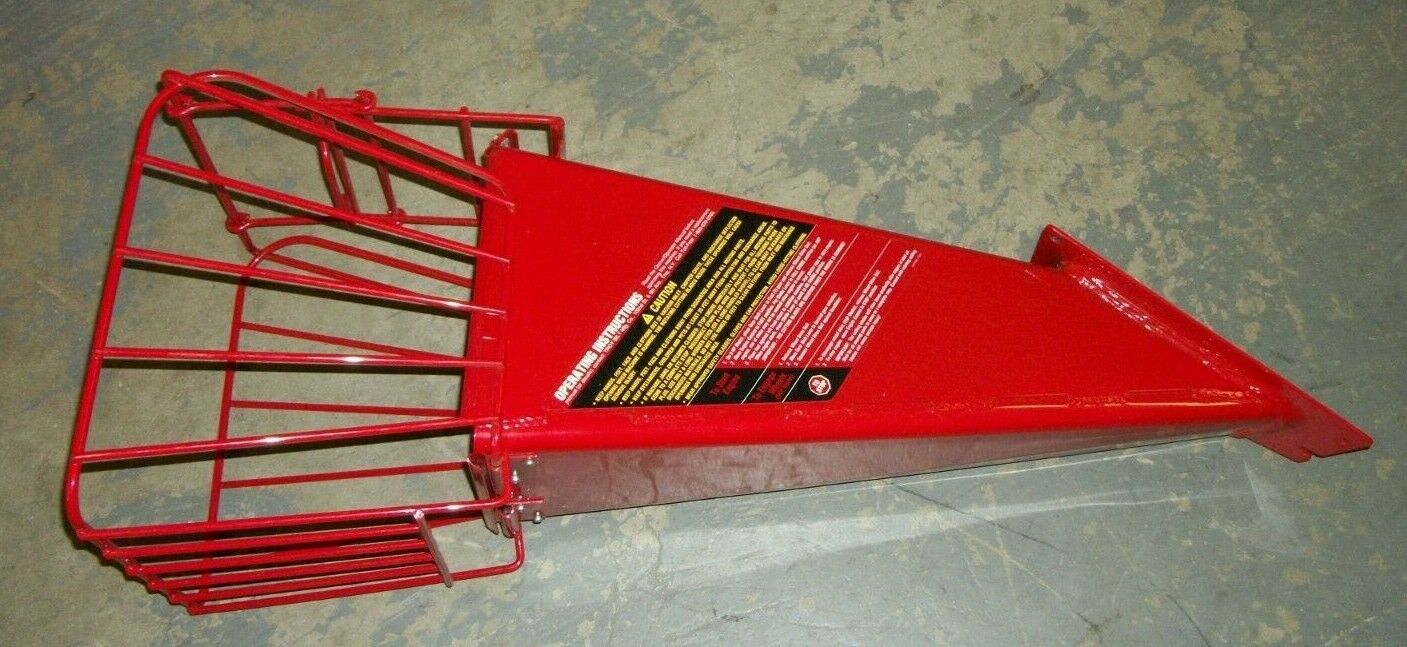 Genuine TROY-BILT 5hp Chipper Vac 47282 CHUTE ASSEMBLY + Cage & Flap 1902050