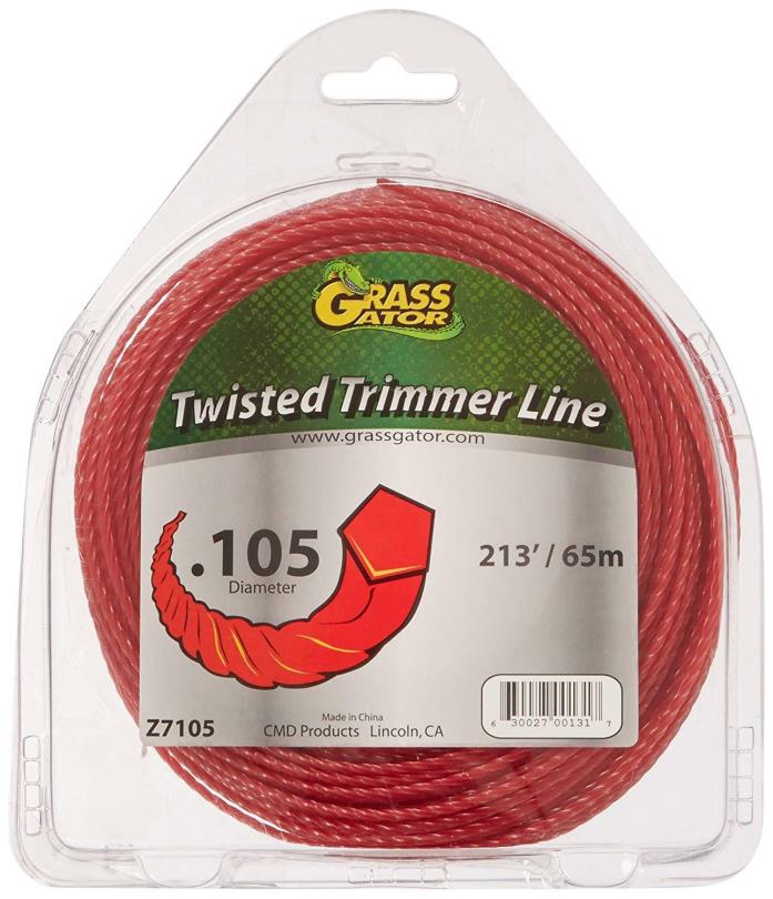 Grass Gator Zip String Trimmer Line Pro Large Donut 213-Feet x .105 (Z7105)