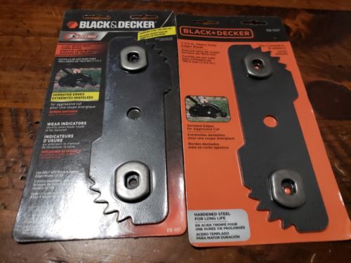 2 Lot BLACK & DECKER EB-007 Edge Hog Heavy-Duty Edger Replacement Blade NEW