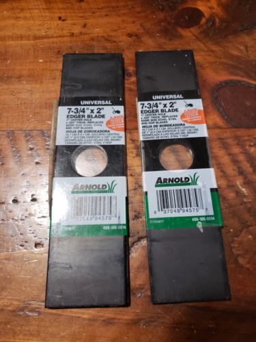Lot of 4 total Arnold 490-105-0014 Edger Blade, 7-3/4