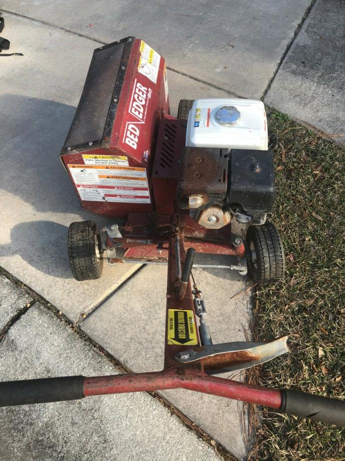 Brown Bed Edger w/ Honda 8HP - Steerable