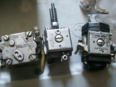 Lot of 3 walbro  carburetors