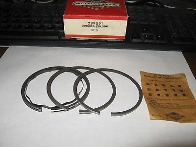 Briggs Stratton engine rings part # 299091 .020''' oversize nos
