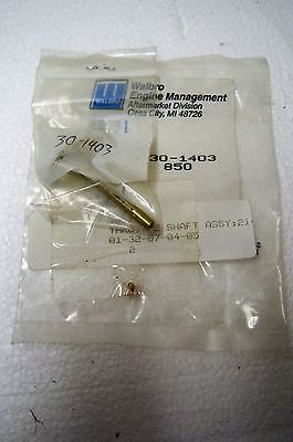 NOS Walbro throttle shaft assemble 30-1403 T-15